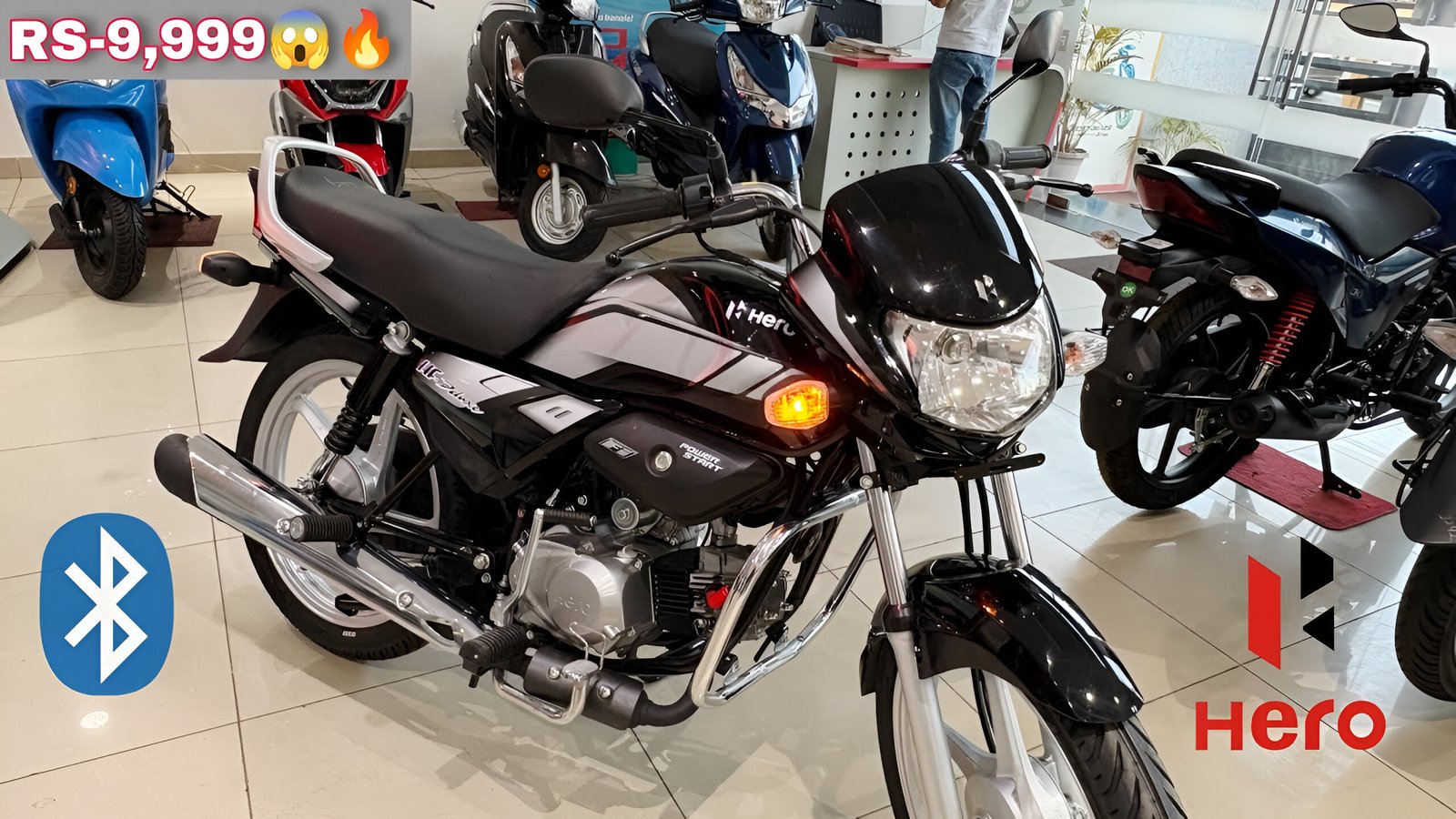 HF Deluxe 100 Bike Is Here To Give Competition To Bajaj Platina, 65 kmpl Mileage and Premium Look